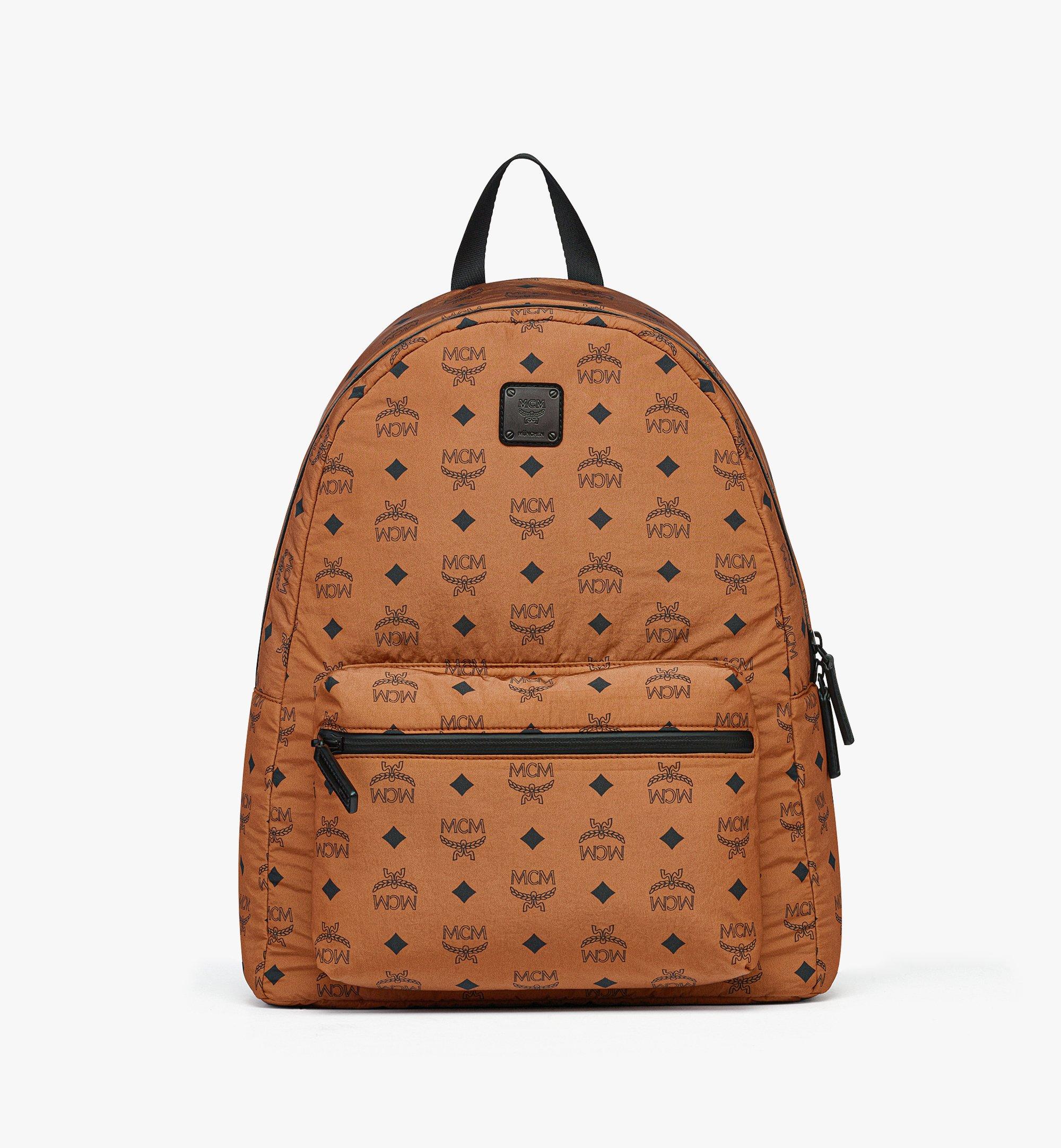 Stark Rucksack aus Nylon mit MCM-Monogramm und packbarem Design 1